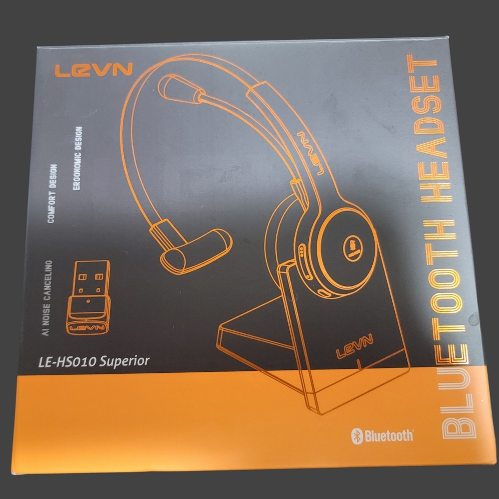 LEVN noise-canceling wireless headset